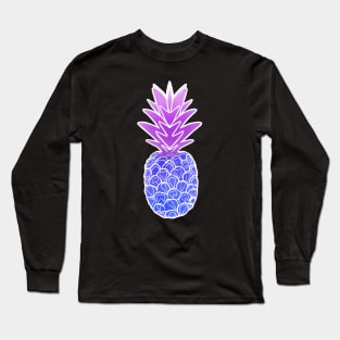 Molar Pineapple (purple/blue) Long Sleeve T-Shirt